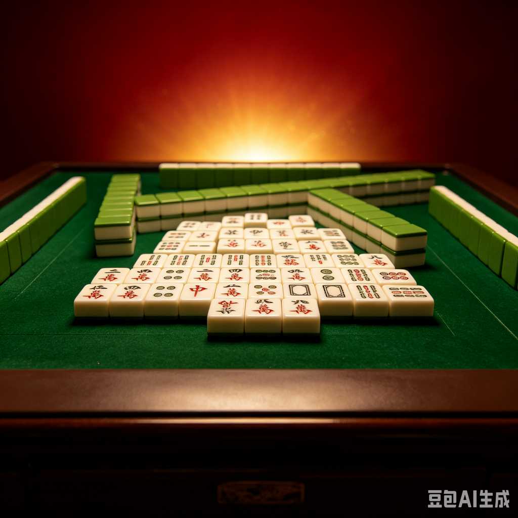 transparent mini mahjong set